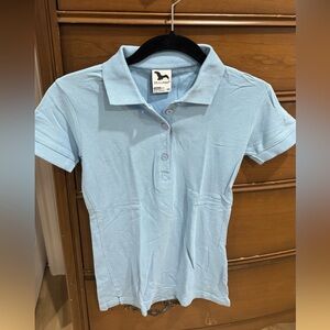 Light Blue Polo Shirt by Mallory